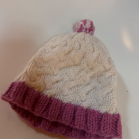 Girls infant toddler knit hat - Picture 2 of 3